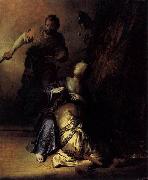 Rembrandt Peale Samson and Delilah oil painting